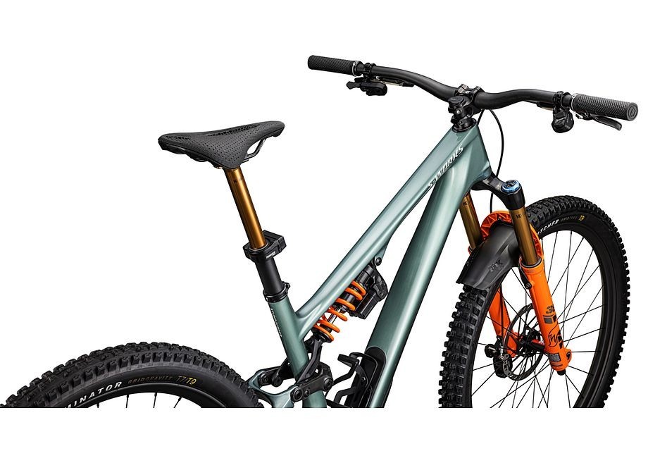 Vélo Specialized S-Works Stumpjumper 15 Ltd Gloss Fjord Metallic / Dolomite Metallic 2026