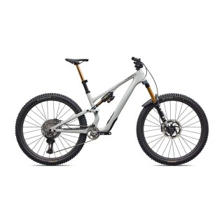 Vélo Specialized S-Works Stumpjumper 15 Evo Di2 Gloss Dolomite Metallic / Smoked Liquid Metal 2026