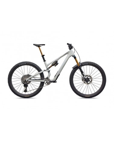 Vélo Specialized S-Works Stumpjumper 15 Evo Di2 Gloss Dolomite Metallic / Smoked Liquid Metal 2026