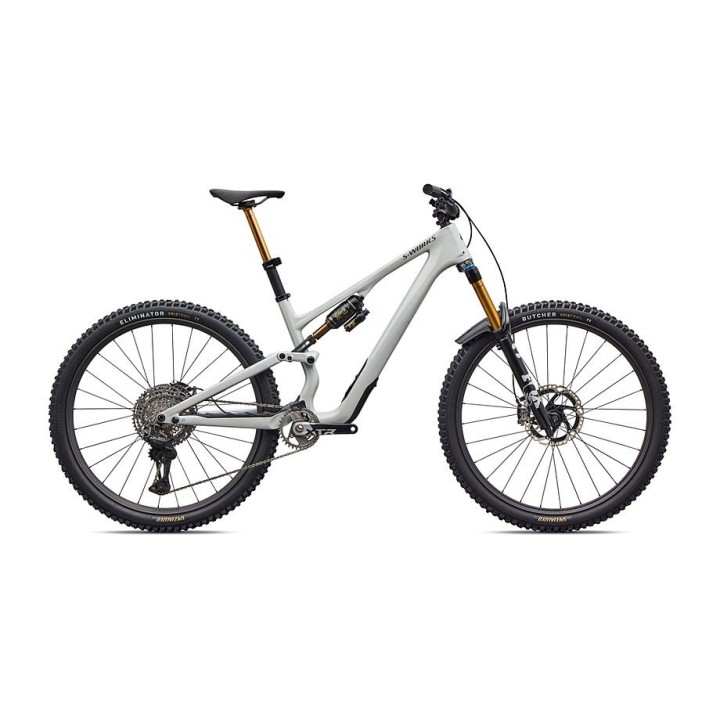 Vélo Specialized S-Works Stumpjumper 15 Evo Di2 Gloss Dolomite Metallic / Smoked Liquid Metal 2026