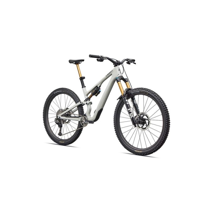 Vélo Specialized S-Works Stumpjumper 15 Evo Di2 Gloss Dolomite Metallic / Smoked Liquid Metal 2026
