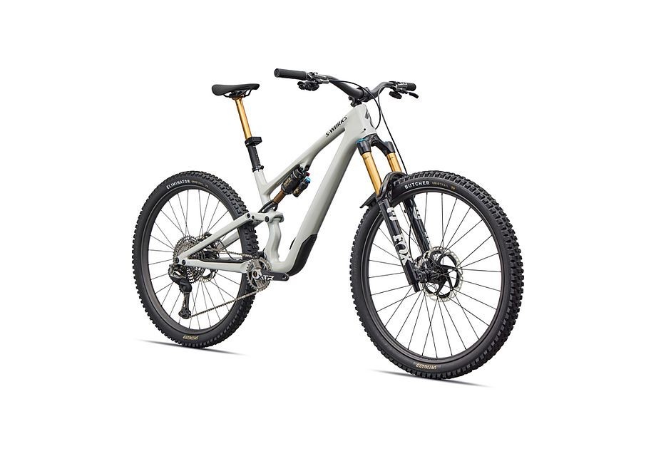 Bicicleta Specialized S-Works Stumpjumper 15 Evo Di2 Gloss Dolomite Metallic / Smoked Liquid Metal 2026