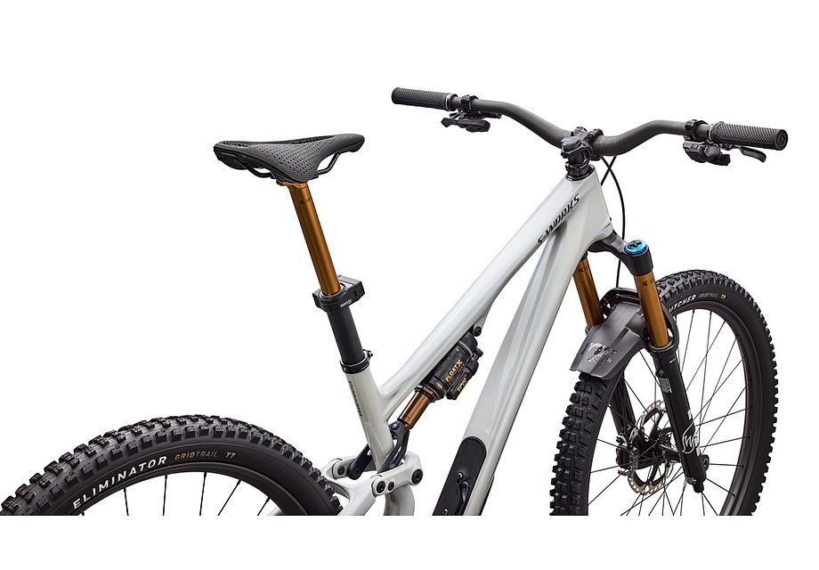 Bicicleta Specialized S-Works Stumpjumper 15 Evo Di2 Gloss Dolomite Metallic / Smoked Liquid Metal 2026