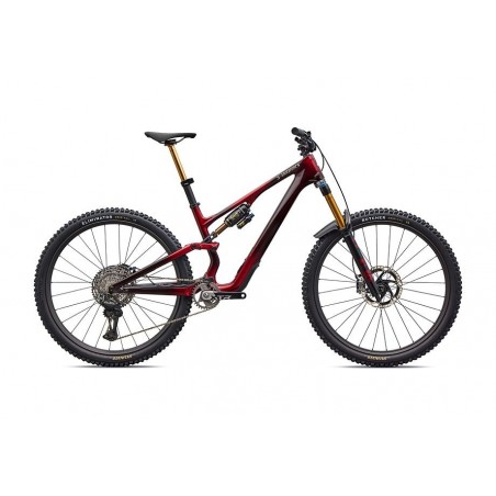 Vélo Specialized S-Works Stumpjumper 15 Evo Di2 Gloss Solidity Metallic / Bordeaux Metallic / Brushed Chrome 2026