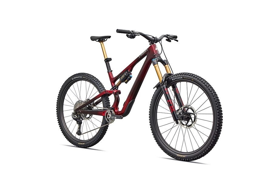 Vélo Specialized S-Works Stumpjumper 15 Evo Di2 Gloss Solidity Metallic / Bordeaux Metallic / Brushed Chrome 2026