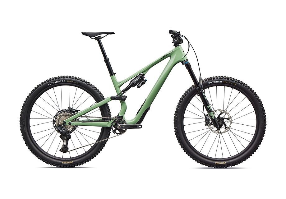 Vélo Specialized Stumpjumper 15 Evo Expert Di2 Gloss Pistachio / Dark Moss Green 2026