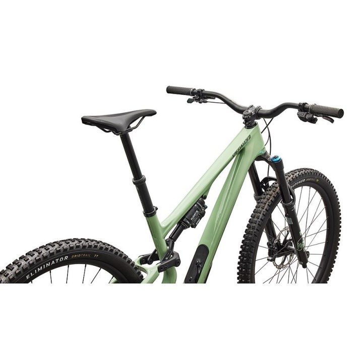 Vélo Specialized Stumpjumper 15 Evo Expert Di2 Gloss Pistachio / Dark Moss Green 2026