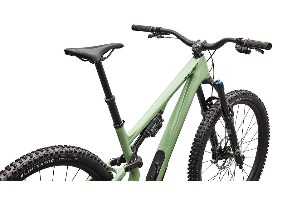 Vélo Specialized Stumpjumper 15 Evo Expert Di2 Gloss Pistachio / Dark Moss Green 2026