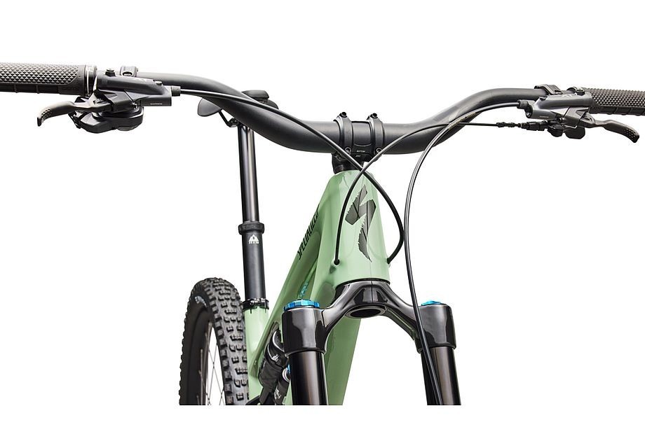Vélo Specialized Stumpjumper 15 Evo Expert Di2 Gloss Pistachio / Dark Moss Green 2026