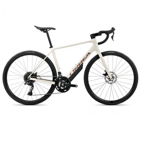 Vélo Orbea AVANT H50 Ivory White - Titan Bronze (Gloss) 2026