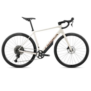 Vélo Orbea AVANT H45 1x Ivory White - Titan Bronze (Gloss) 2026