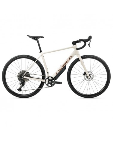 Vélo Orbea AVANT H45 1x Ivory White - Titan Bronze (Gloss) 2026