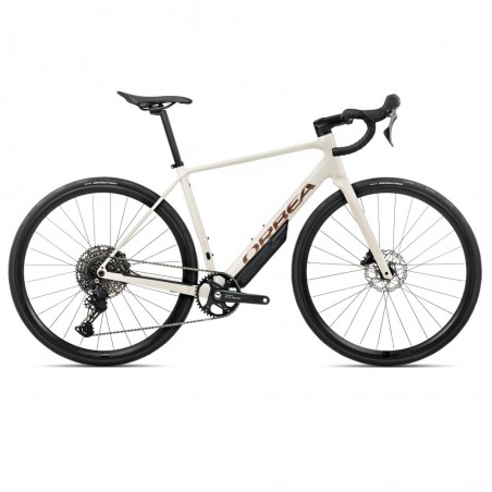 Vélo Orbea AVANT H45 1x Ivory White - Titan Bronze (Gloss) 2026