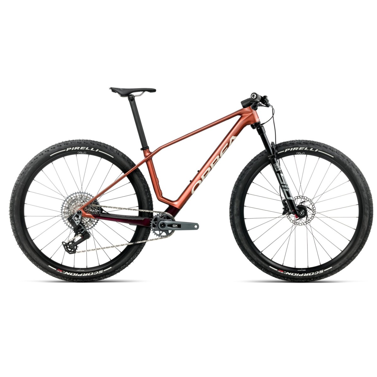 Bicicleta Orbea ALMA M-PRO Mars Red (Matt) - Metallic Burgundy Red (Gloss) 2026