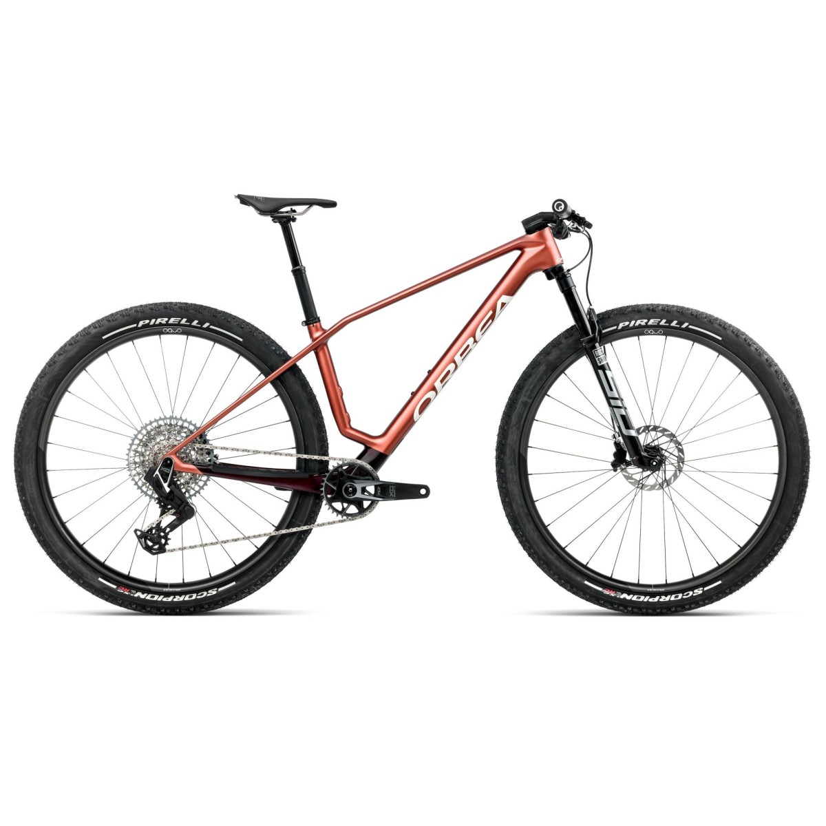 Bicicleta Orbea ALMA M-TEAM AXS Mars Red (Matt) - Metallic Burgundy Red (Gloss) 2026
