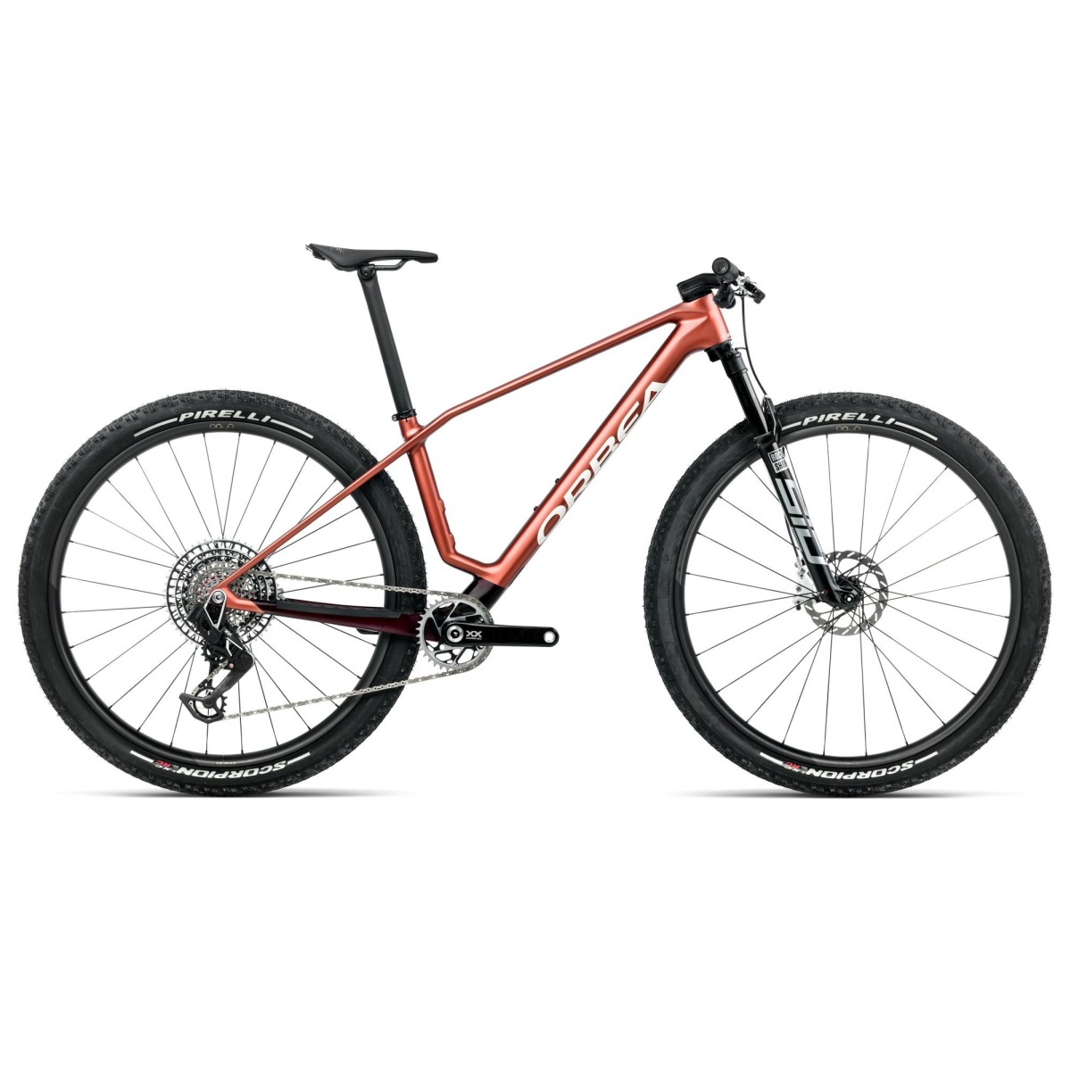 Vélo Orbea ALMA M-LTD Rouge Mars (mat) - Rouge bordeaux métallisé (brillant) 2026