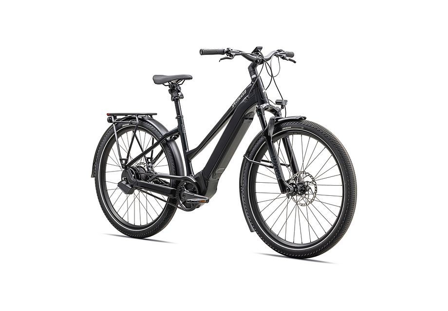 Bicicleta Specialized Turbo Vado 5.0 Igh Step-Through Gloss Castblack / Satin Silver Reflective 2025
