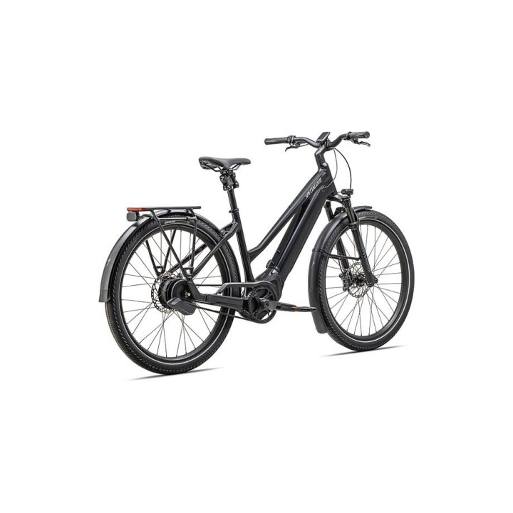 Vélo Specialized Turbo Vado 5.0 Igh Step-Through Gloss Castblack / Satin Silver Reflective 2025