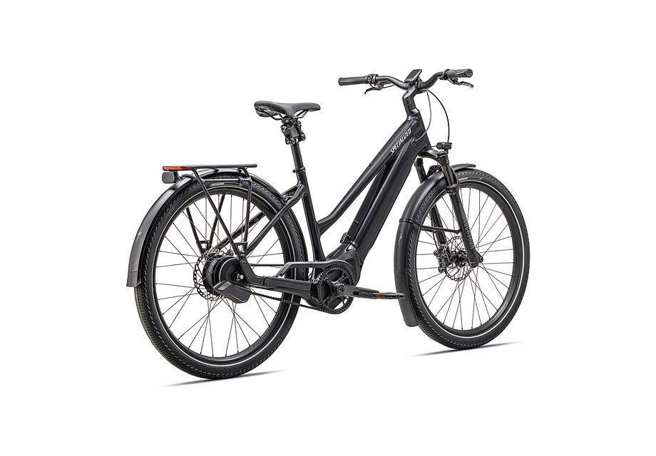 Bicicleta Specialized Turbo Vado 5.0 Igh Step-Through Gloss Castblack / Satin Silver Reflective 2025