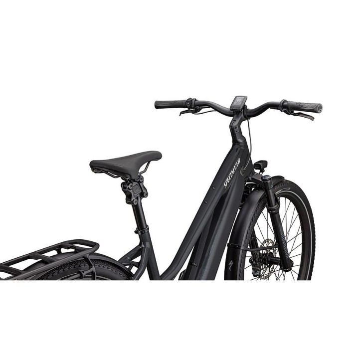 Vélo Specialized Turbo Vado 5.0 Igh Step-Through Gloss Castblack / Satin Silver Reflective 2025