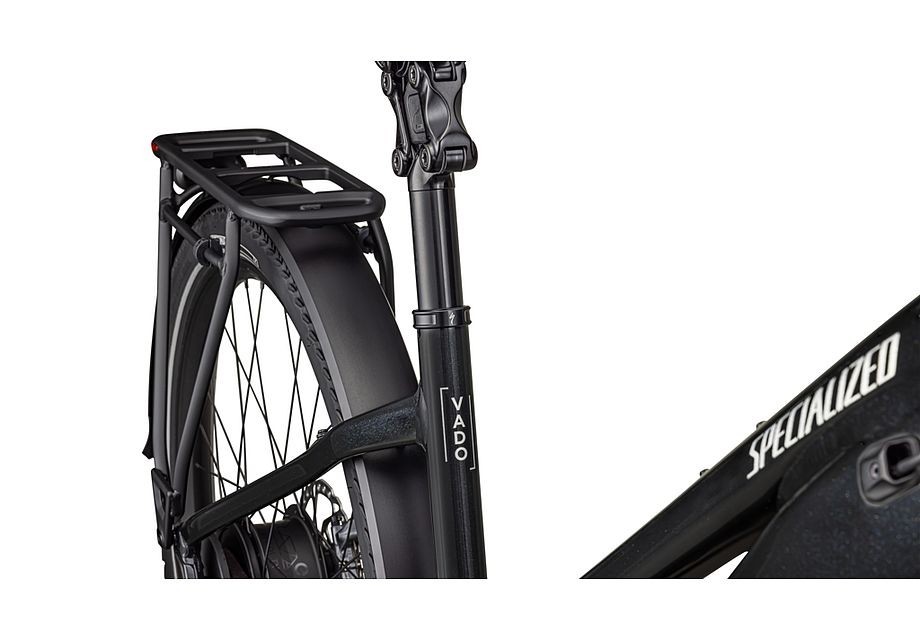 Bicicleta Specialized Turbo Vado 5.0 Igh Step-Through Gloss Castblack / Satin Silver Reflective 2025