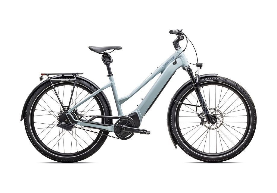 Bicicleta Specialized Turbo Vado 5.0 Igh Step-Through Satin Seafoam / Lapis Pearl / Glacial Metallic 2025