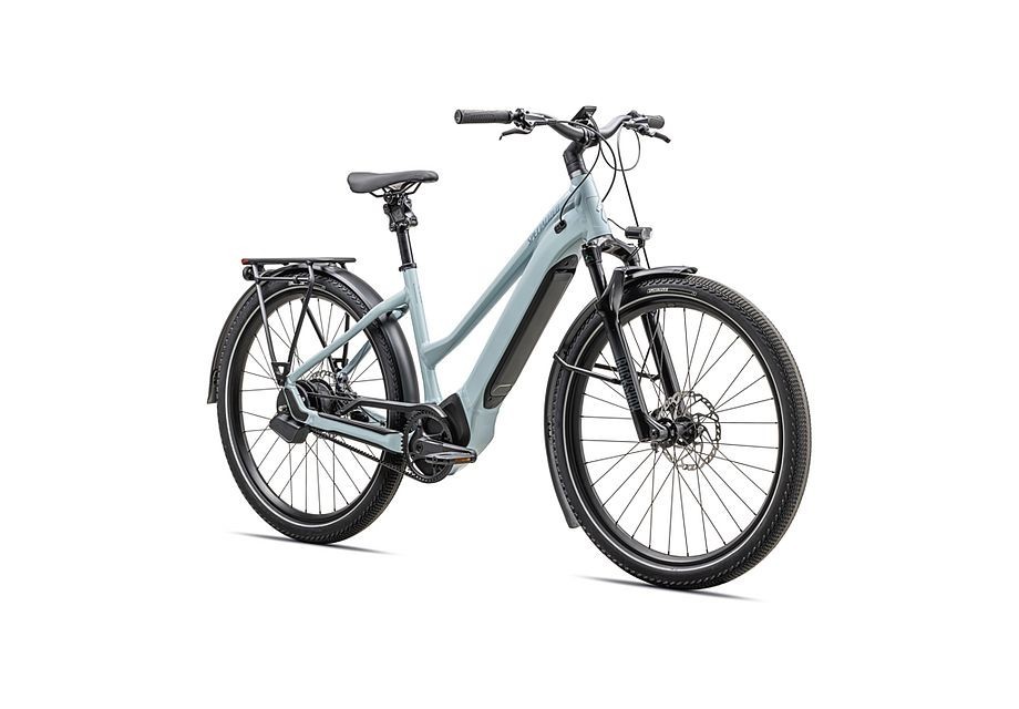 Vélo Specialized Turbo Vado 5.0 Igh Step-Through Satin Seafoam / Lapis Pearl / Glacial Metallic 2026
