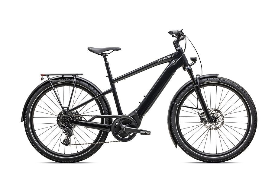 Bicicleta Specialized Turbo Vado 4.0  Gloss Cast Black / Satin Silver Reflective 2025