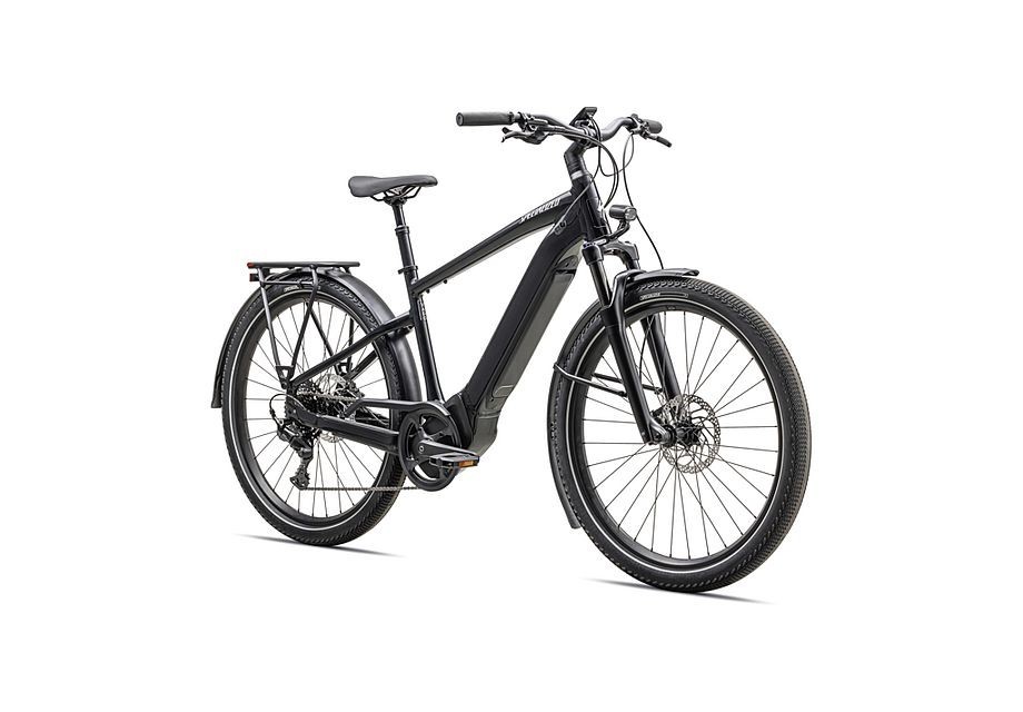 Bicicleta Specialized Turbo Vado 4.0  Gloss Cast Black / Satin Silver Reflective 2025
