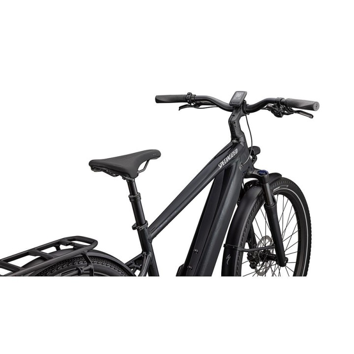 Vélo Specialized Turbo Vado 4.0  Noir brillant / Argent satiné réfléchissant 2025