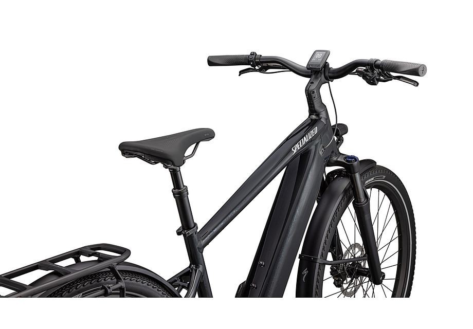 Bicicleta Specialized Turbo Vado 4.0  Gloss Cast Black / Satin Silver Reflective 2025