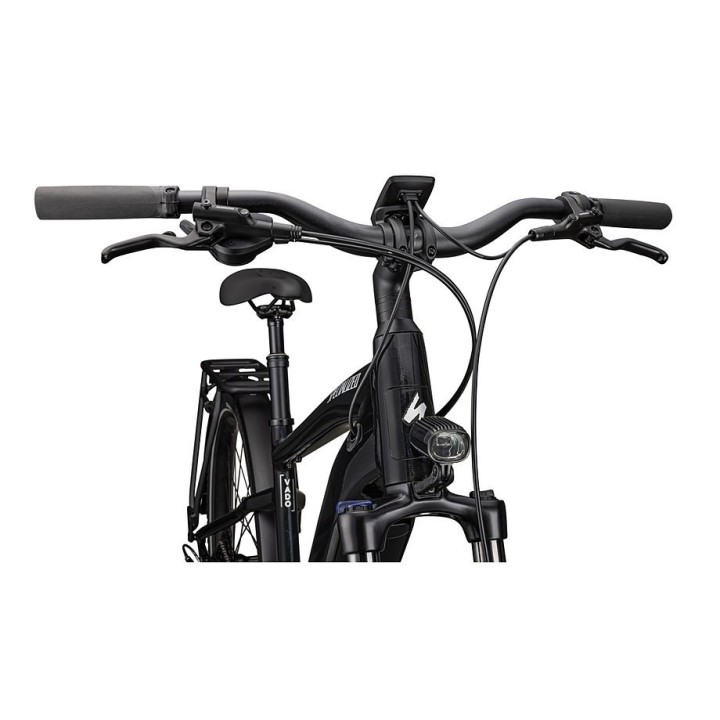 Vélo Specialized Turbo Vado 4.0  Noir brillant / Argent satiné réfléchissant 2025
