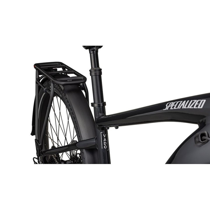 Bicicleta Specialized Turbo Vado 4.0  Gloss Cast Black / Satin Silver Reflective 2025
