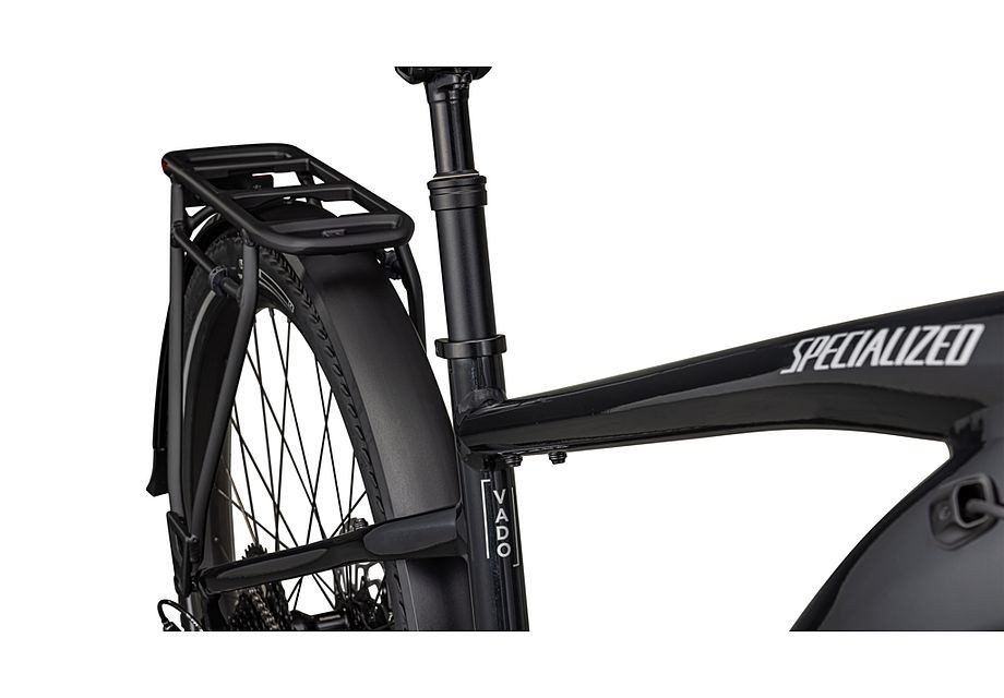Bicicleta Specialized Turbo Vado 4.0  Gloss Cast Black / Satin Silver Reflective 2025