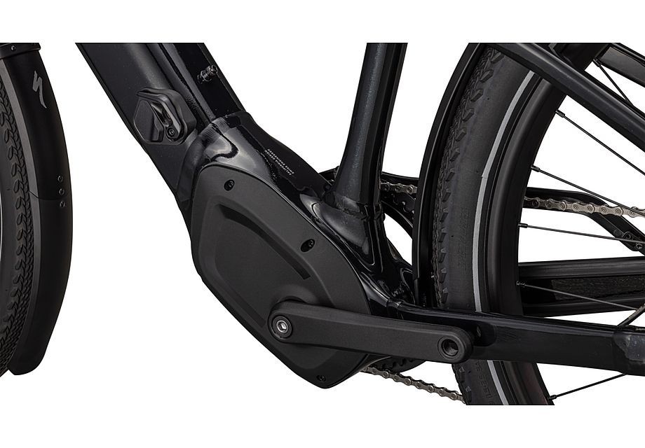 Bicicleta Specialized Turbo Vado 4.0  Gloss Cast Black / Satin Silver Reflective 2025