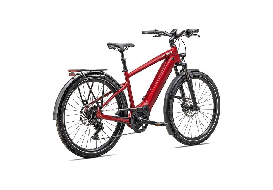 Bicicleta Specialized Turbo Vado 4.0  Gloss Red Tint / Satin Silver Reflective 2025