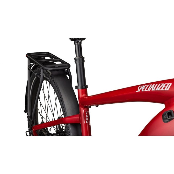 Bicicleta Specialized Turbo Vado 4.0  Gloss Red Tint / Satin Silver Reflective 2025