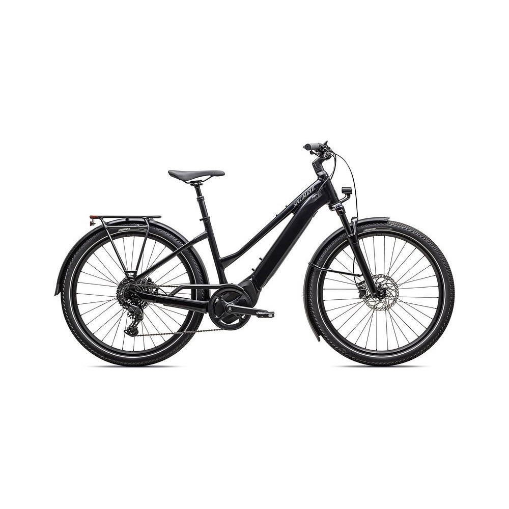 Vélo Specialized Turbo Vado 4.0 Step-Through Gloss Castblack / Satin Silver Reflective 2025