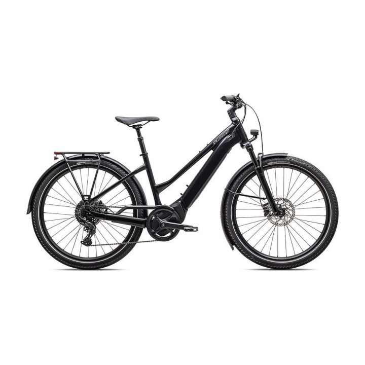 Vélo Specialized Turbo Vado 4.0 Step-Through Gloss Castblack / Satin Silver Reflective 2025