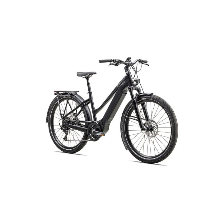 Bicicleta Specialized Turbo Vado 4.0 Step-Through Gloss Castblack / Satin Silver Reflective 2026