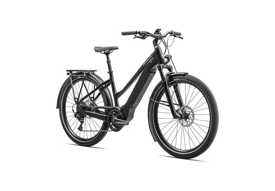 Bicicleta Specialized Turbo Vado 4.0 Step-Through Gloss Castblack / Satin Silver Reflective 2026
