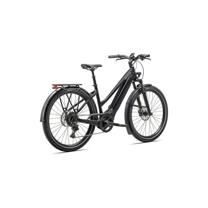Bicicleta Specialized Turbo Vado 4.0 Step-Through Gloss Castblack / Satin Silver Reflective 2026