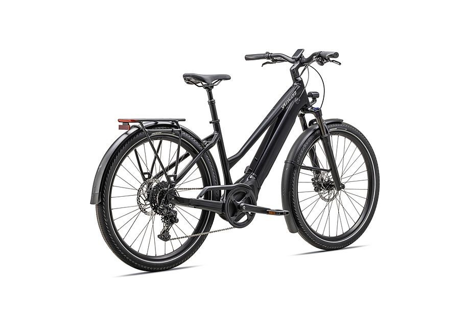 Bicicleta Specialized Turbo Vado 4.0 Step-Through Gloss Castblack / Satin Silver Reflective 2026