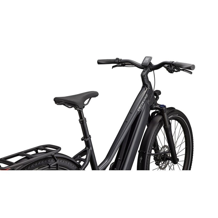 Bicicleta Specialized Turbo Vado 4.0 Step-Through Gloss Castblack / Satin Silver Reflective 2026