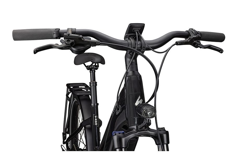 Vélo Specialized Turbo Vado 4.0 Step-Through Gloss Castblack / Satin Silver Reflective 2026