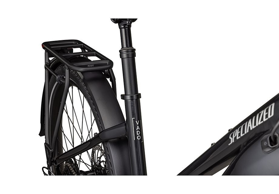 Bicicleta Specialized Turbo Vado 4.0 Step-Through Gloss Castblack / Satin Silver Reflective 2026
