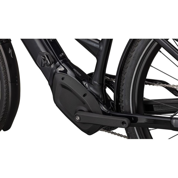 Vélo Specialized Turbo Vado 4.0 Step-Through Gloss Castblack / Satin Silver Reflective 2026