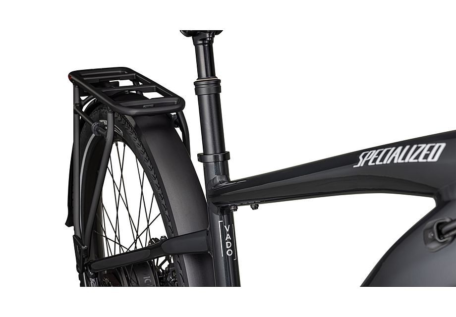 Bicicleta Specialized Turbo Vado 4.0 Igh Gloss Castblack / Satin Silver Reflective 2025