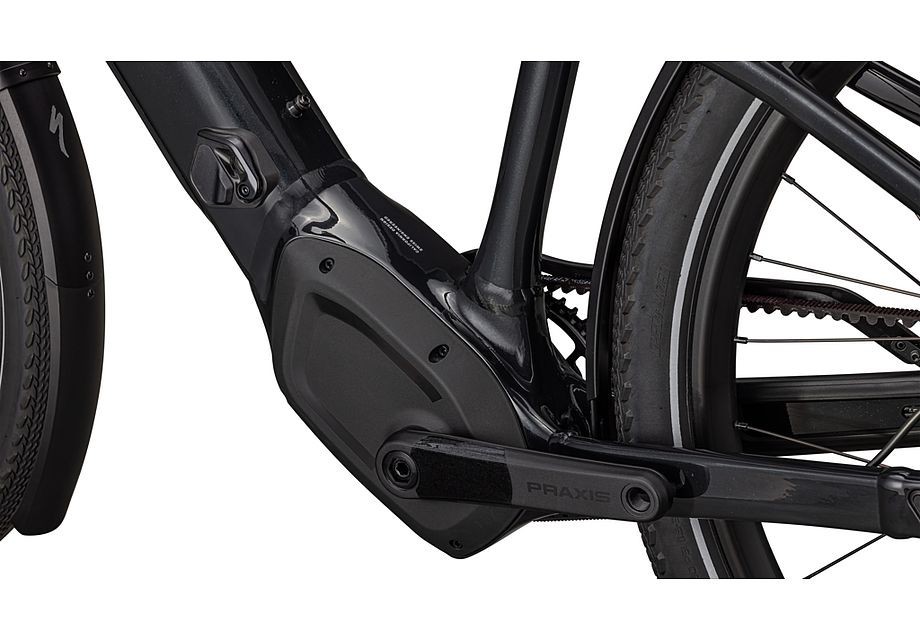 Bicicleta Specialized Turbo Vado 4.0 Igh Gloss Castblack / Satin Silver Reflective 2025