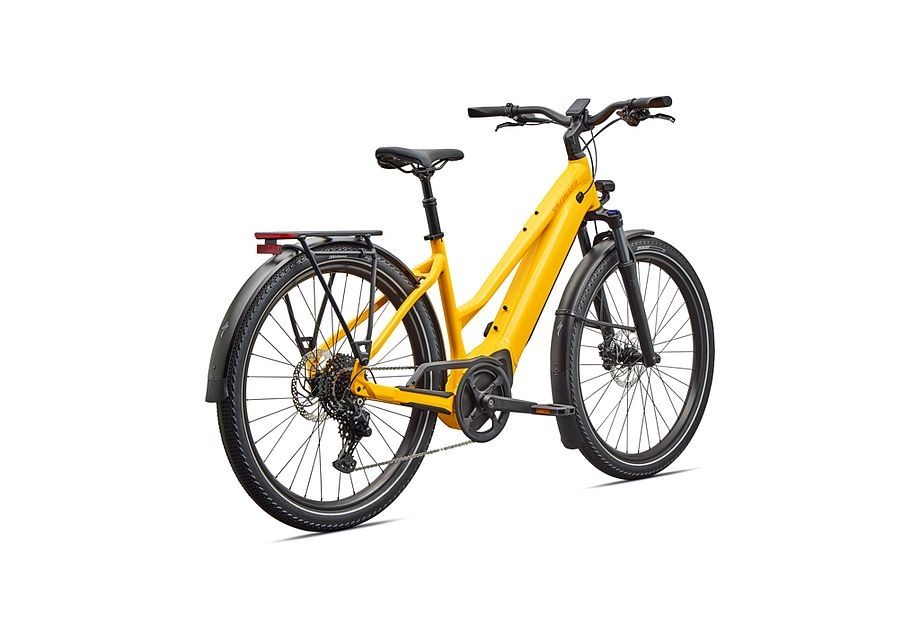 Bicicleta Specialized Turbo Vado 4.0 Step-Through Gloss California Sunshine / Orange Zest 2026